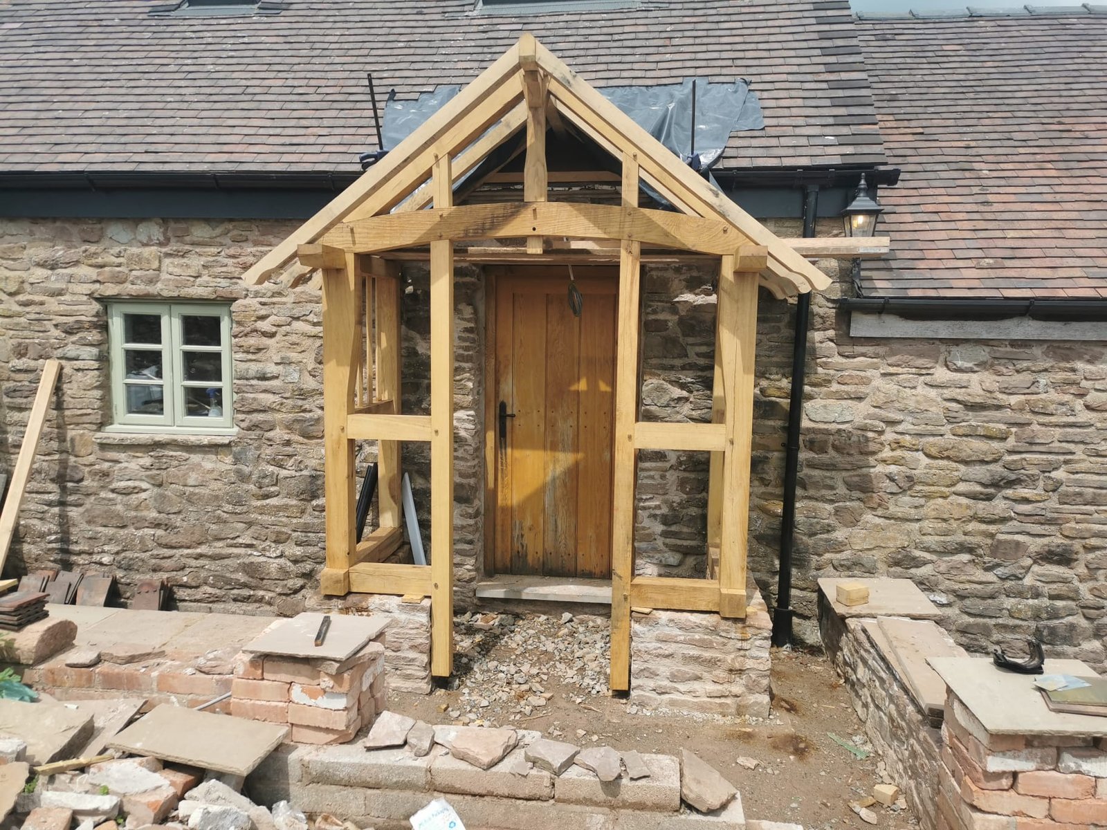Small Porch Near Bromyard